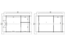 Lasita Maja Caroline 2.2 hytte 390 x 575 cm